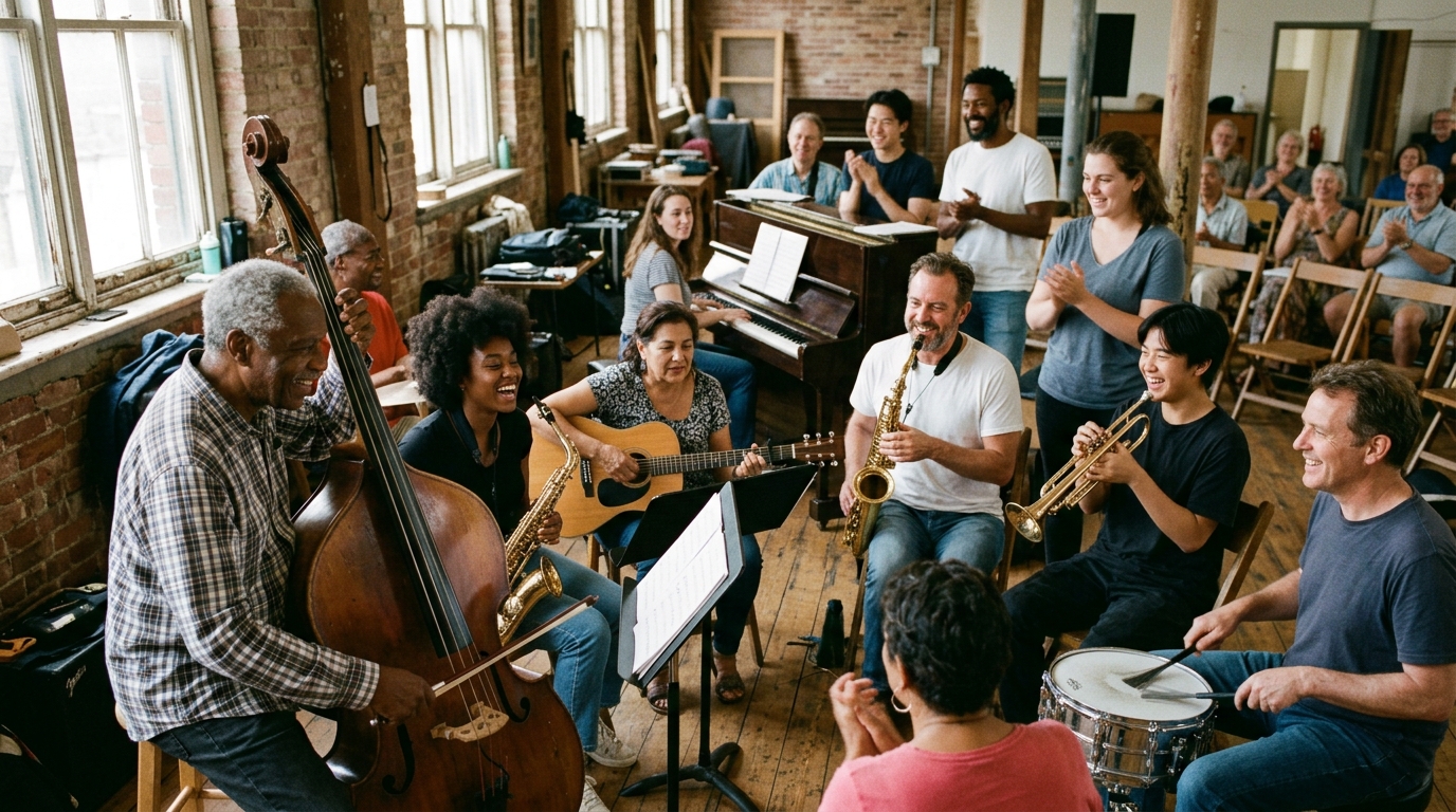 Ateliers de médiation culturelle et transmission citoyenne de la musique