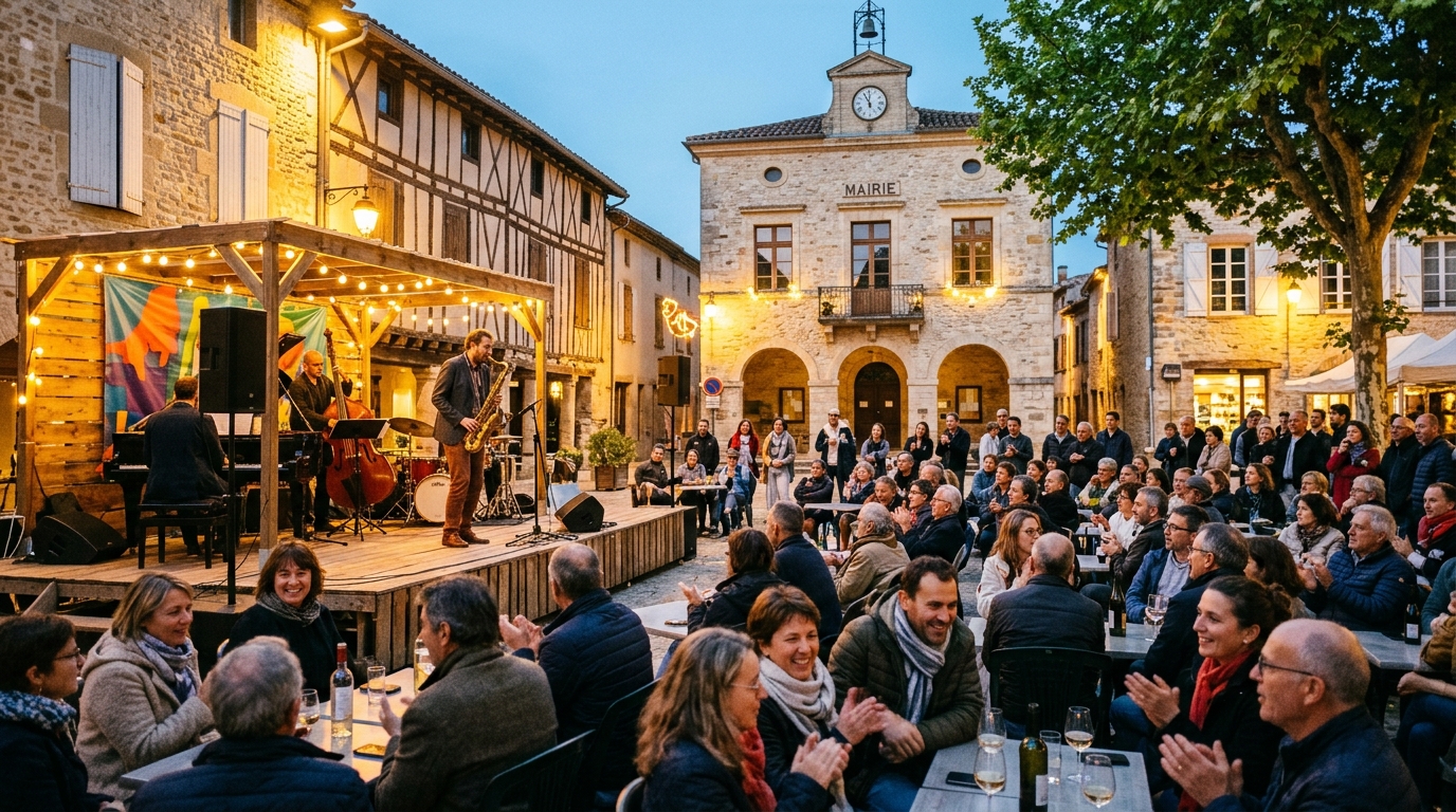 Rassemblement culturel et concert associatif organisé par FRUIT JAZZ en Haute-Garonne